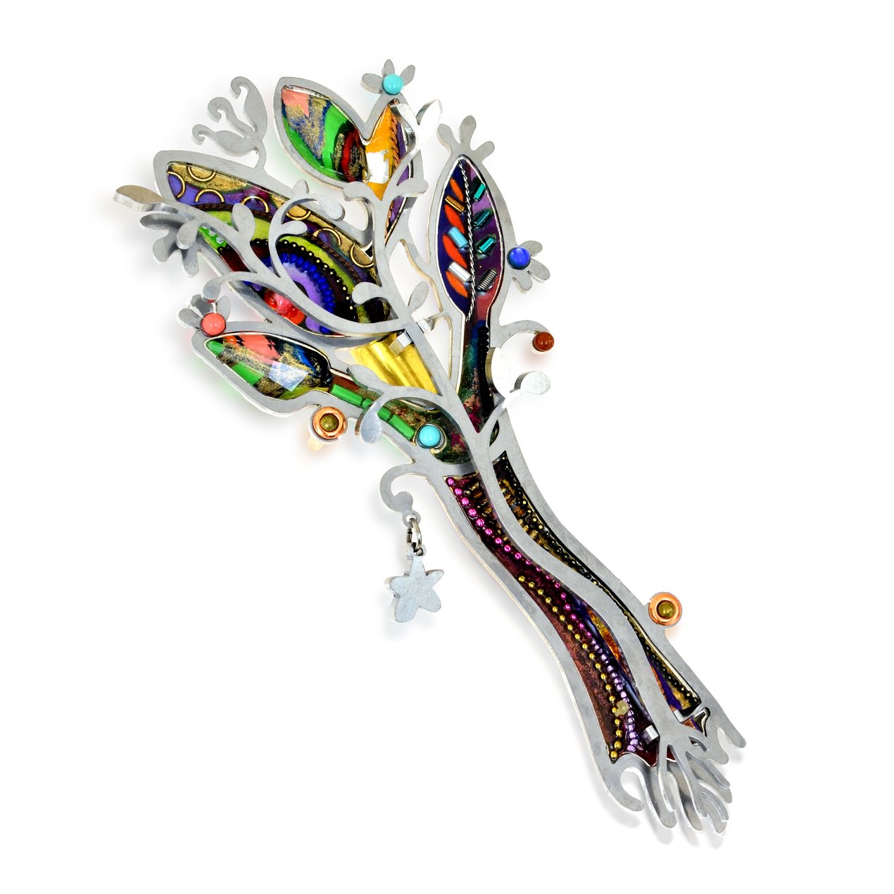 Magnificent Tree of Life Mezuzah by Seeka