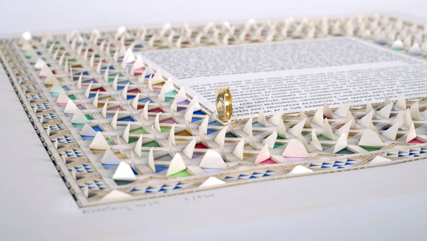 Honeycomb Ketubah