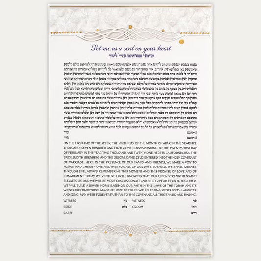 Rose Garden Ketubah
