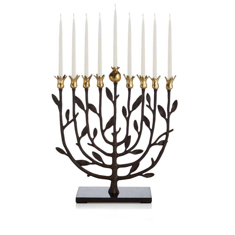 Pomegranate Menorah -Michael Aram