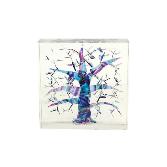 TREE OF LIFE - WEDDING GLASS KEEPSAKE