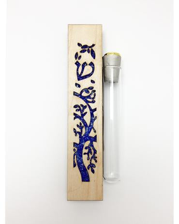 Tree of Life Wedding Mezuzah for Break Glass