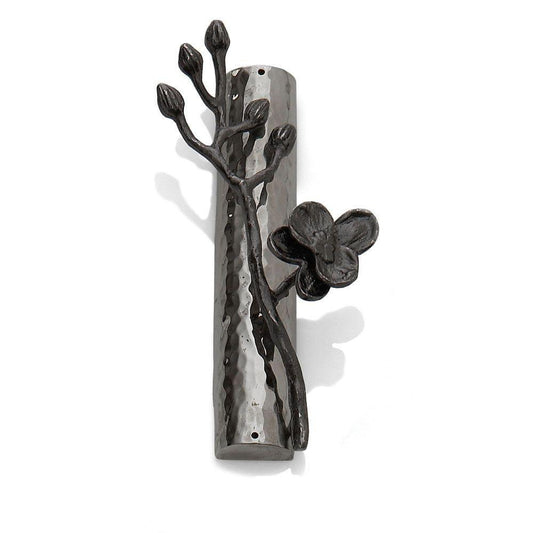 Black Orchid Mezuzah By Michael Aram