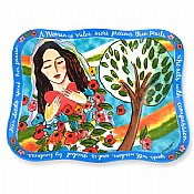 Woman of Valor 14" Platter