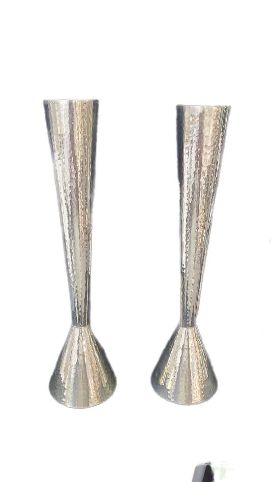 Metal Hammer design Candle Sticks