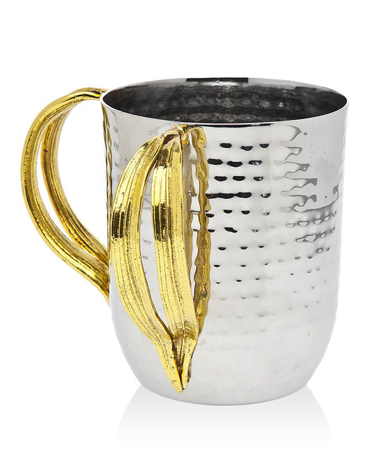 Crumpled Leaf Wash Cup by Godinger