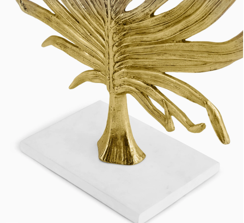 Gold Palm Menorah Chanukah - Michael Aram