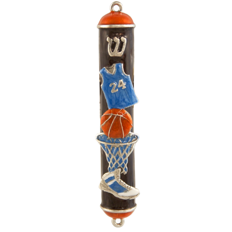 Basketball Mezuzah