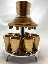 Metal 8 Cup Wine Fountain Kotel Design-Gold