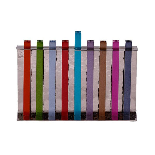 Hanukkah Menorah - Long Branches - Multicolor