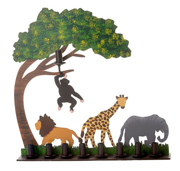 Menorah - Jungle Fun