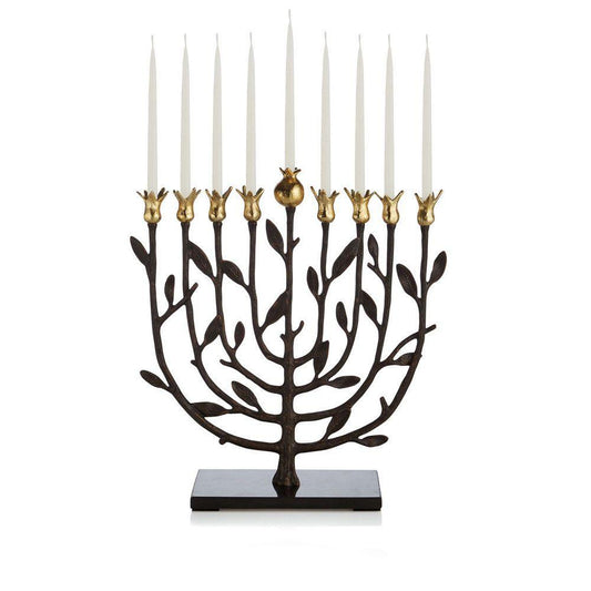 Pomegranate Menorah -Michael Aram