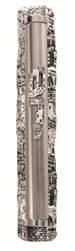 Mezuzah Pewter Jerusalem #PHM3210
