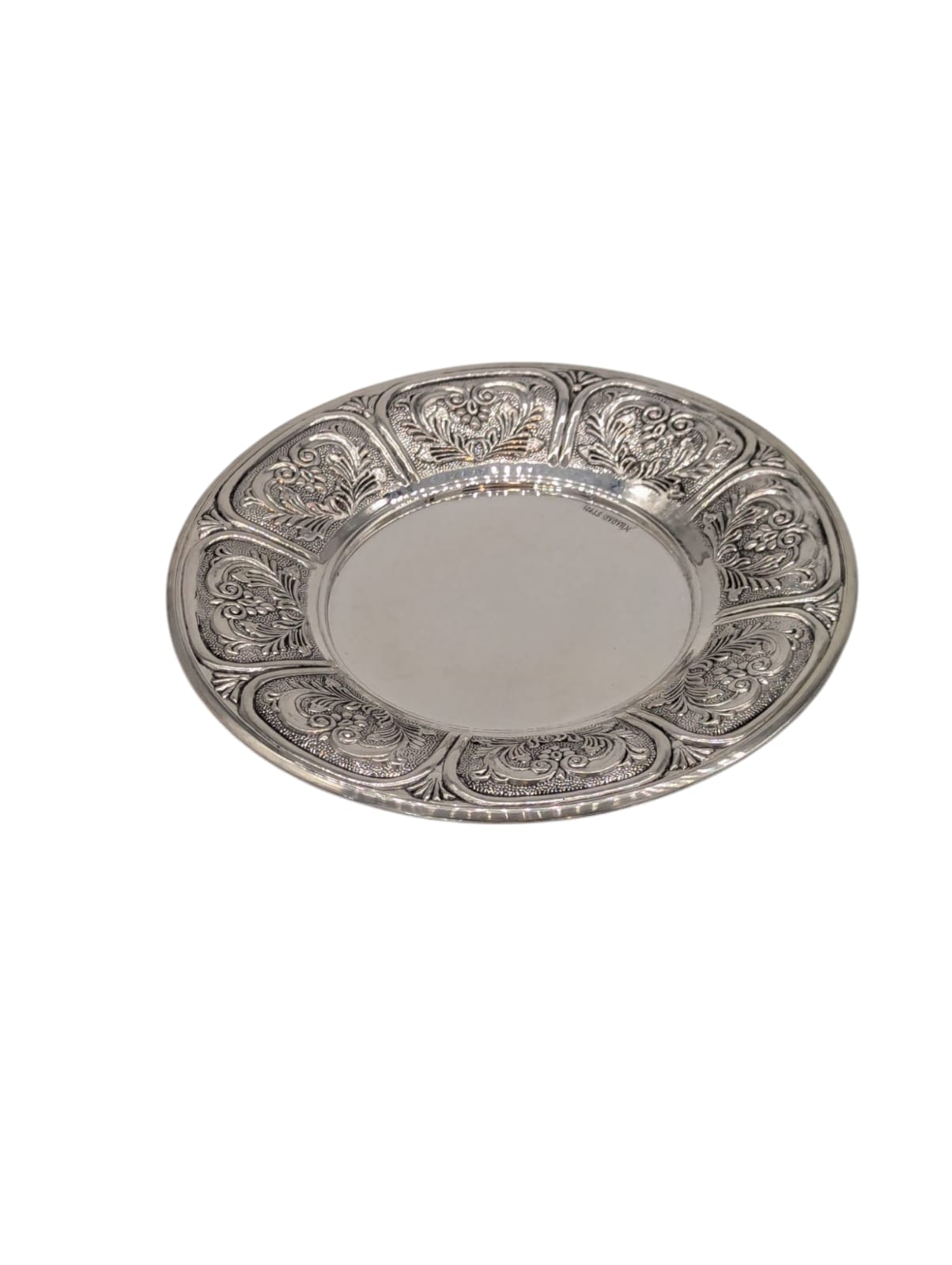 Eternal Blessings: Sterling Silver Kiddush Cup & Plate